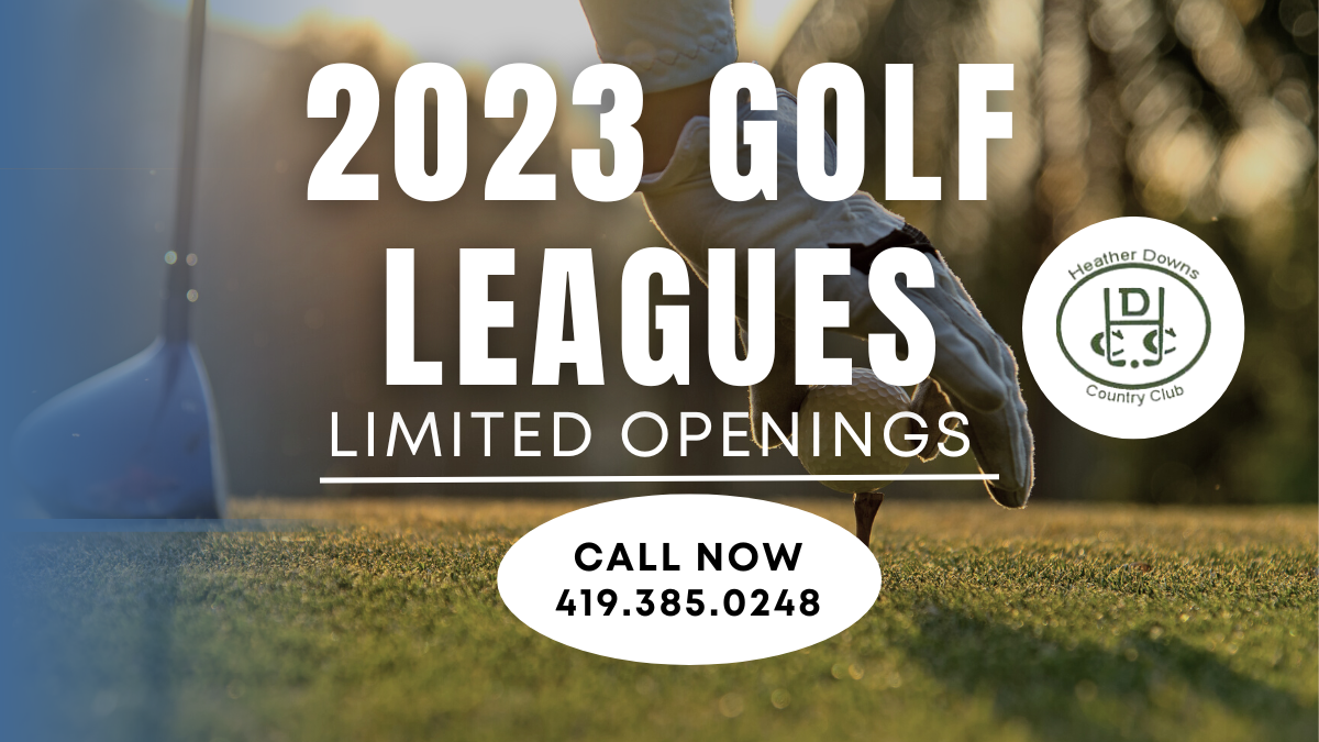 2023 Golf Leagues - Limited Availability! Sign Up Now!