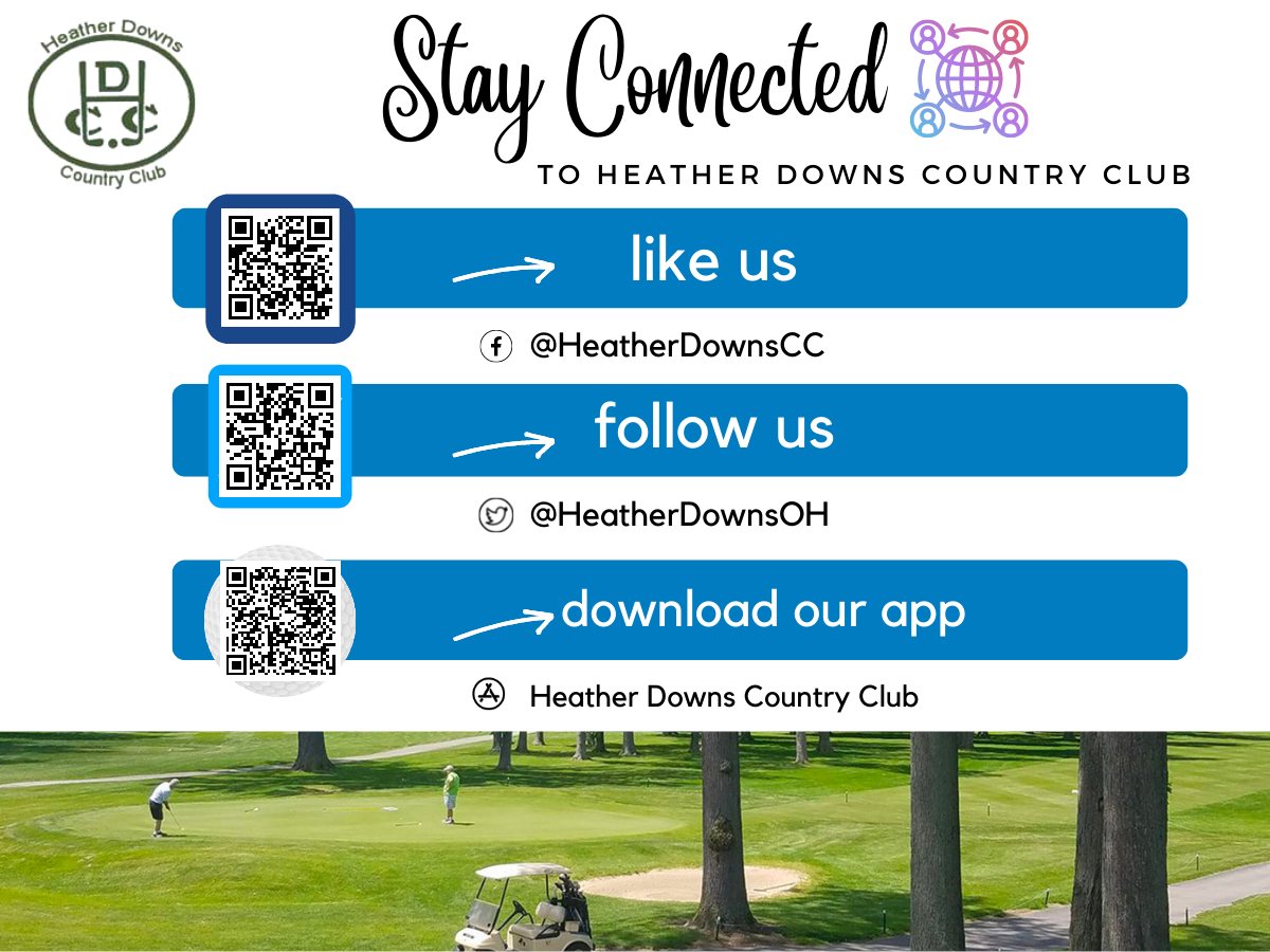 Heather Downs CC Follow Us Stay Connected Social