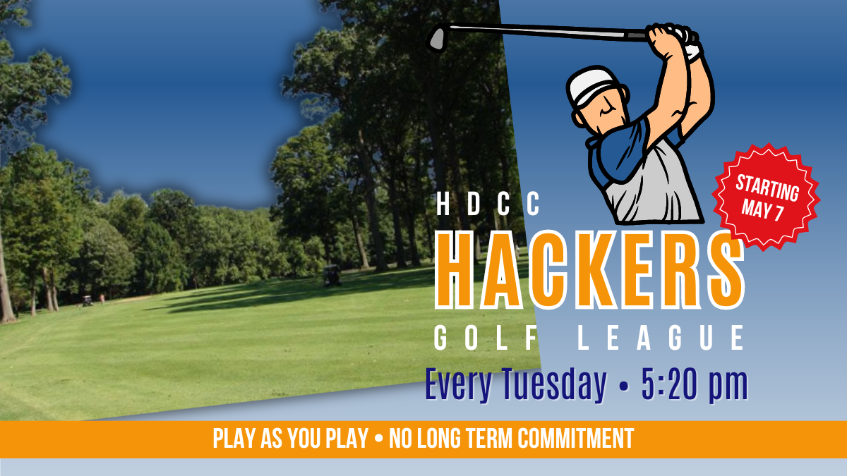 Hackers Golf League Starts May 7th