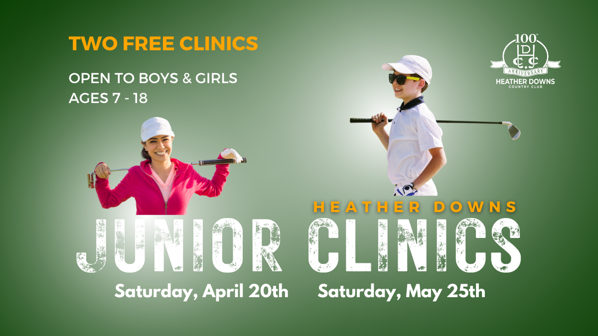 Free Junior Clinic on May 25th