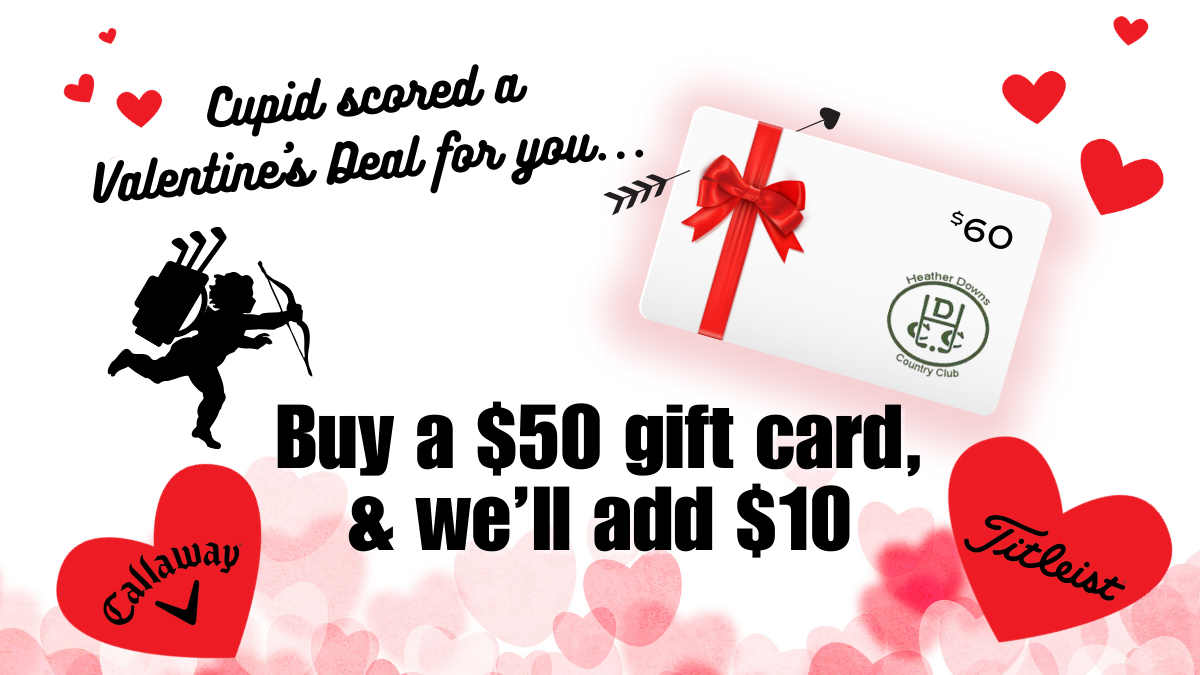 Buy $50 Gift Card for Your Valentine, Get $10 Added FREE